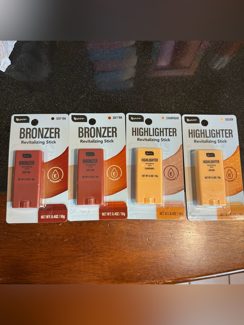 B. Pure Bronzer and Highlighter Stick Bundle